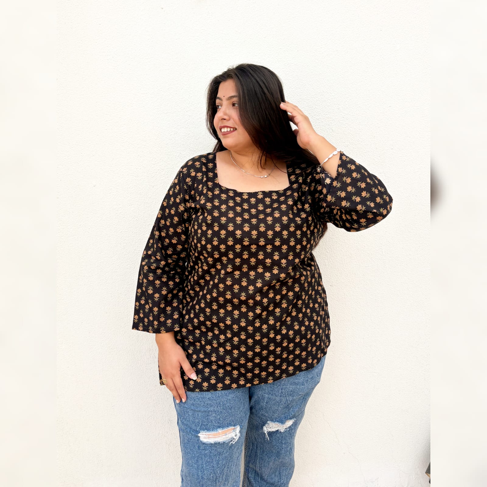 Bloom Cut Kurti ✨